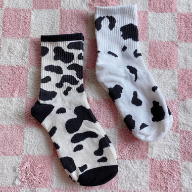 black &amp; white socks (3 styles)